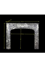 Riche Cheminée Vintage Belge Du 18Ème Siècle