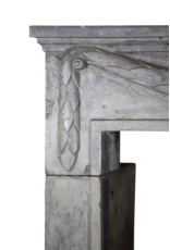 Maison Leon Van den Bogaert Grand 18Th Century French Bleu Hard Stone Antique Fireplace Surround