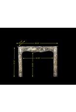 Maison Leon Van den Bogaert Kleine antike belgische Kaminumrandung