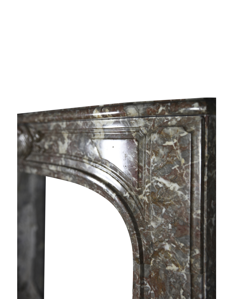 Small French 18Th Century Period Marble Fireplace Surround