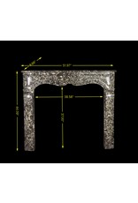 Petite Cheminée Ancienne En Marbre De Belgique