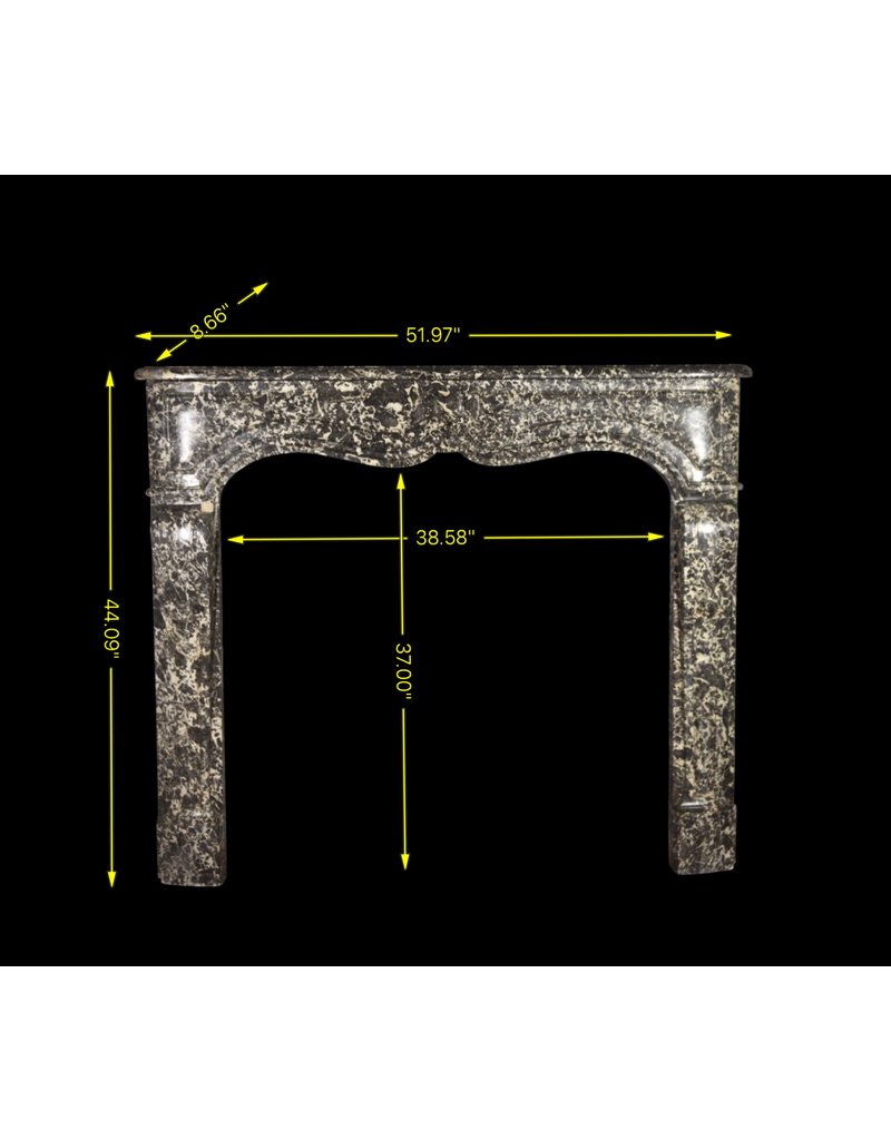 Petite Cheminée Ancienne En Marbre De Belgique