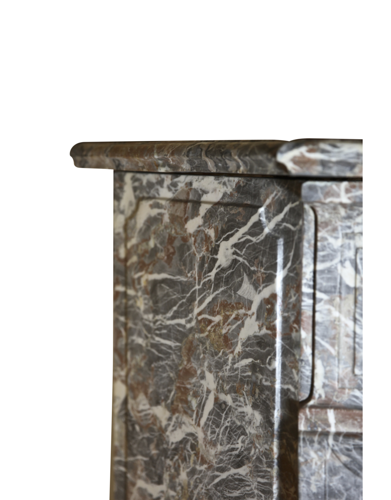 Belgian 18Th Century Ardennes Marble Fireplace Surround