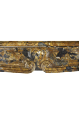 Maison Leon Van den Bogaert Elegante italienische Vintage-Kaminumrandung aus Marmor
