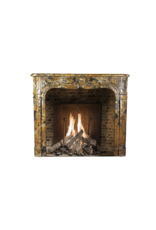 Italian Chique Marble Vintage Fireplace Surround