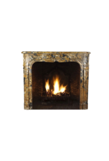 Italian Chique Marble Vintage Fireplace Surround