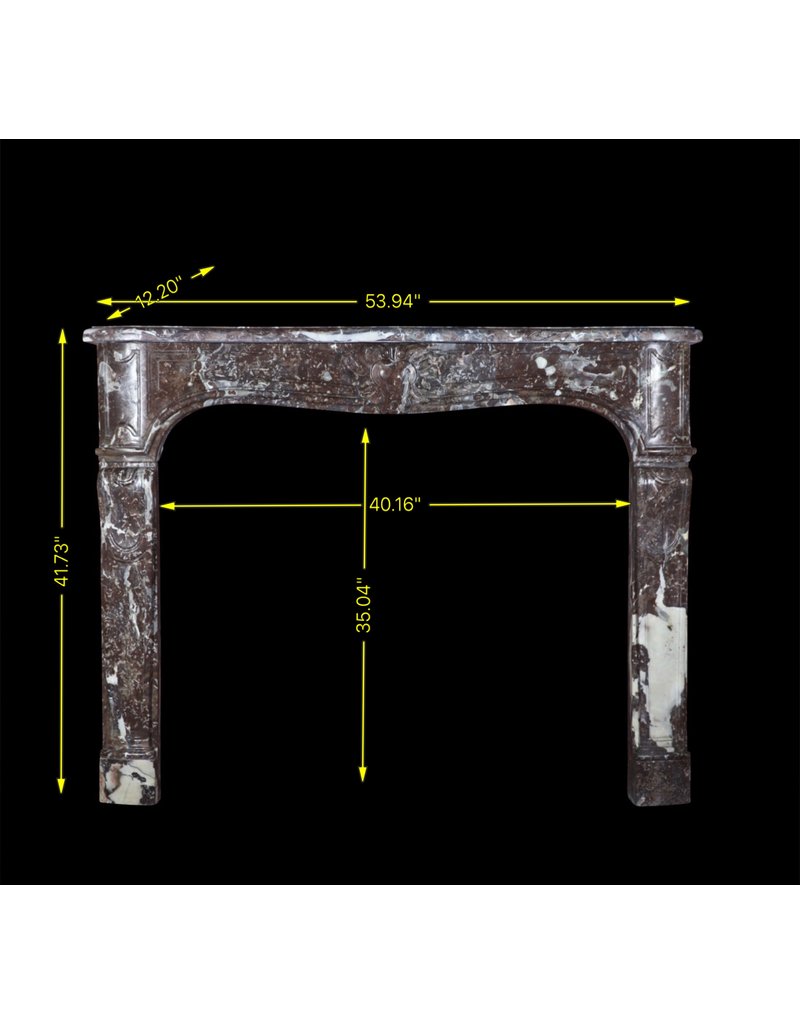 Small 18Th Century Belgian Vintage Fireplace Surround