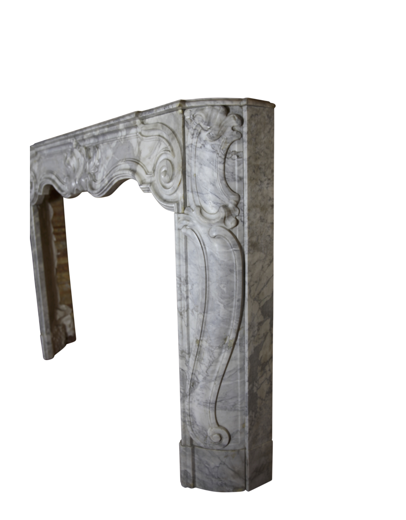 Belgian 18Th Century Marble Fireplace Surround