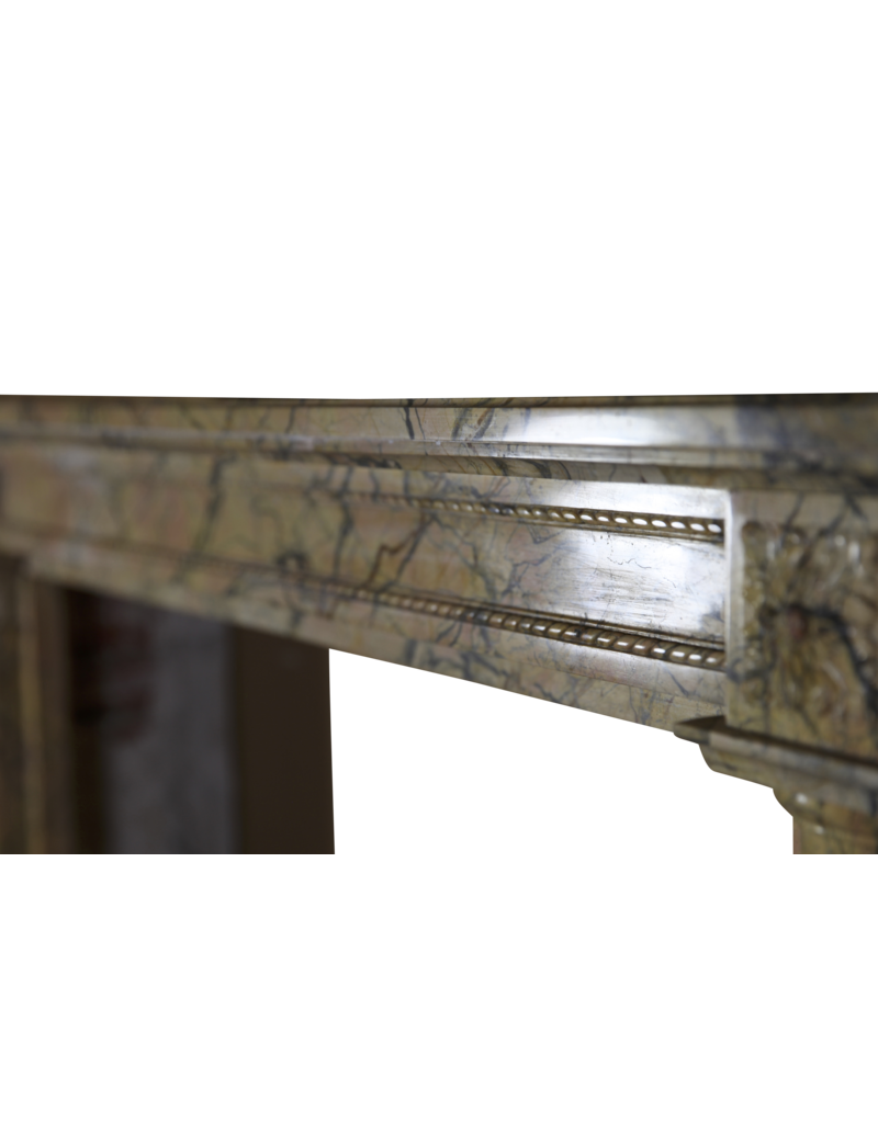 Maison Leon Van den Bogaert 18th Century Chic French Antique Fireplace Surround