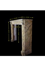 Maison Leon Van den Bogaert 18th Century Chic French Antique Fireplace Surround