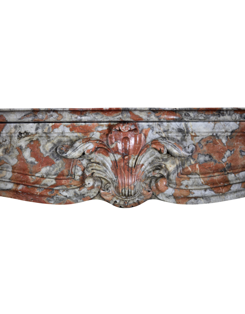 Maison Leon Van den Bogaert Französische Kaminumrandung aus Marmor aus der Régence-Zeit