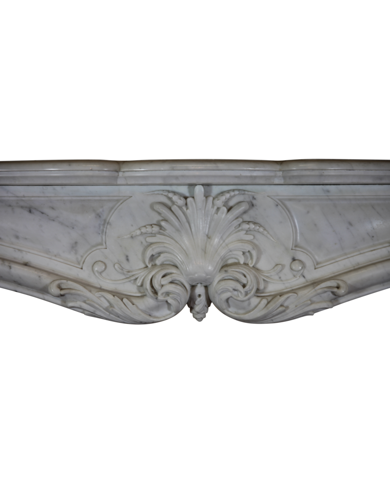 The Antique Fireplace Bank 19Th Century Grand French Marble Fireplace Surround