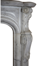 19Th Century Grand French Marble Fireplace Surround