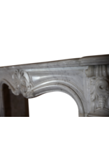 Maison Leon Van den Bogaert 19Th Century Grand French Marble Fireplace Surround