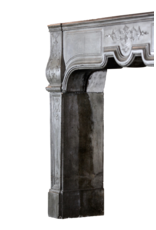 Delicate French Antique Fireplace Mantle