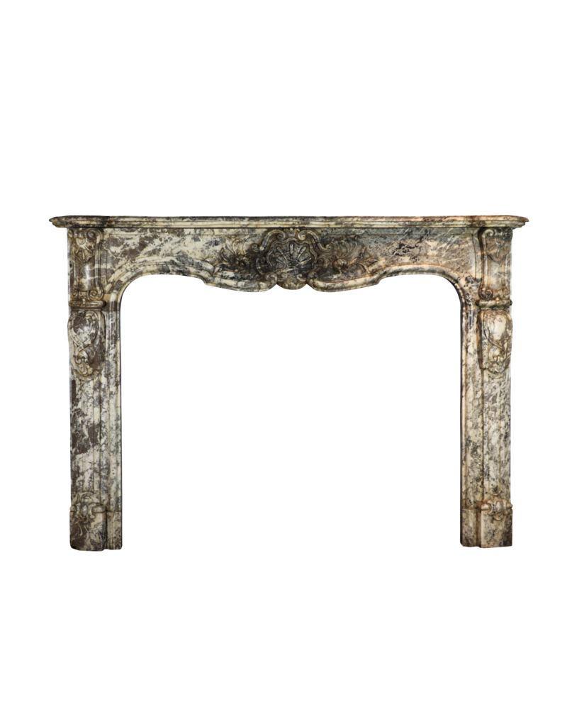 Maison Leon Van den Bogaert Chic Belgian 19th Century Period Fireplace Surround