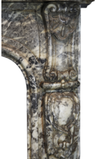 Maison Leon Van den Bogaert Chic Belgian 19th Century Period Fireplace Surround
