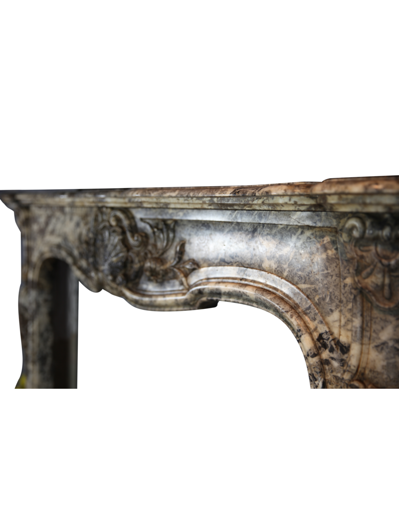 Maison Leon Van den Bogaert Chic Belgian 19th Century Period Fireplace Surround