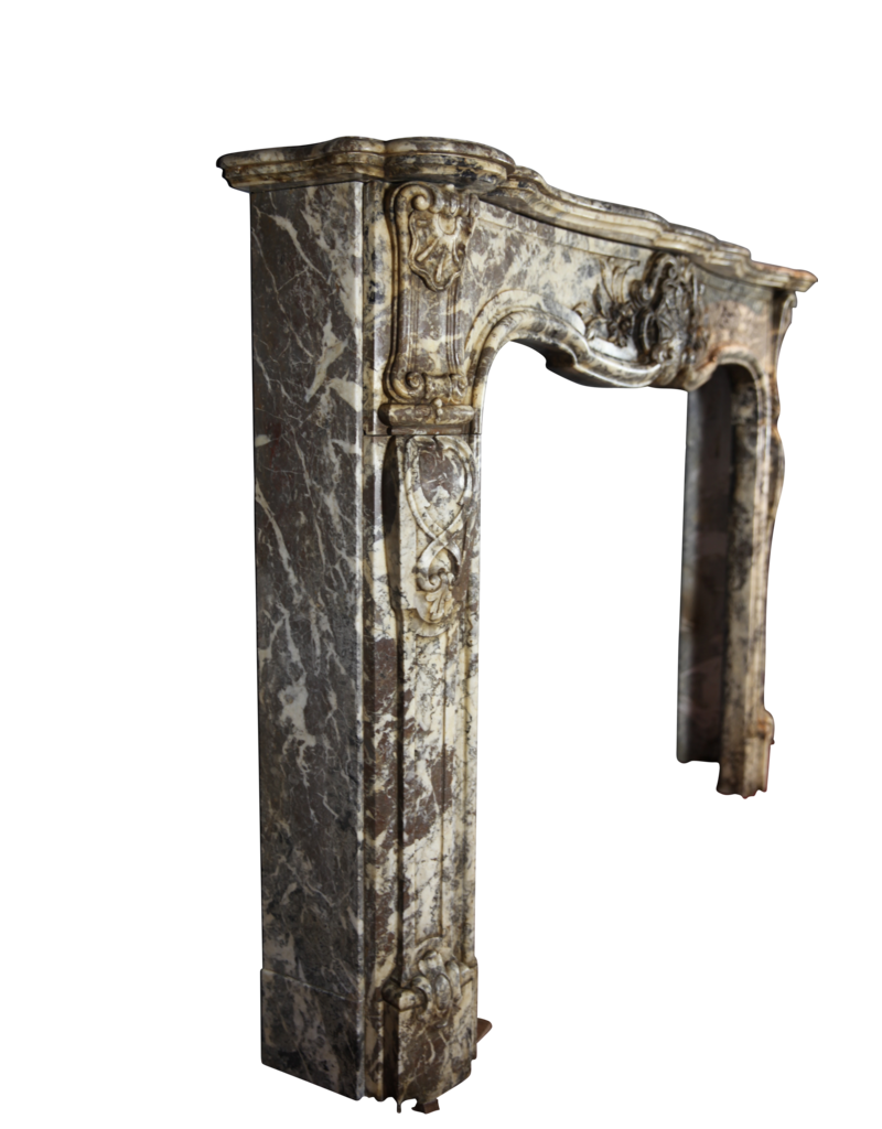 Maison Leon Van den Bogaert Chic Belgian 19th Century Period Fireplace Surround