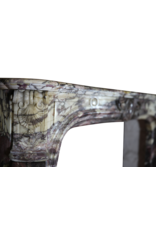 Parisian Monumental Antique Fireplace Surround In Brêche Violet Marble