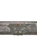 Pure 18Th Century Belgian Marble Antique Fireplace Surround