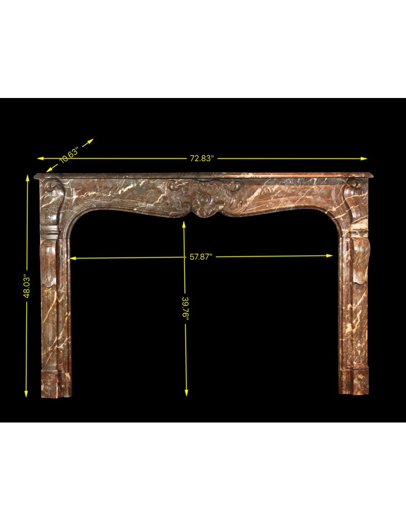 Belgian Strong 18Th Century Fireplace Surround