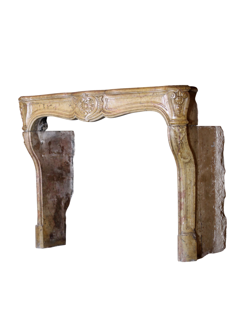 One Of Kind French Antique Fireplace Surround