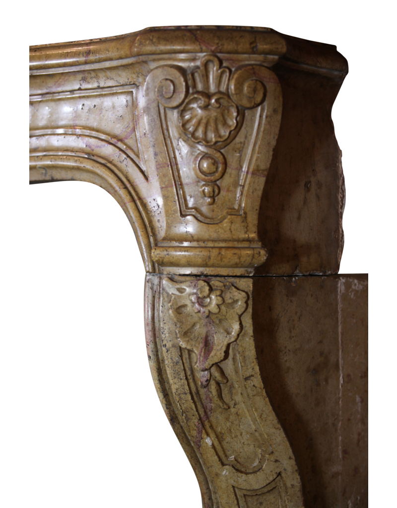 One Of Kind French Antique Fireplace Surround