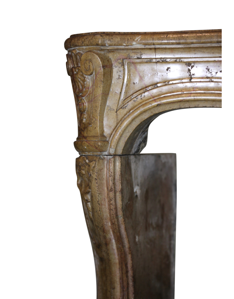 One Of Kind French Antique Fireplace Surround