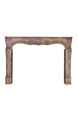 Created By Nature Hard Stone 18Th Century Period Vintage Fireplace Surround