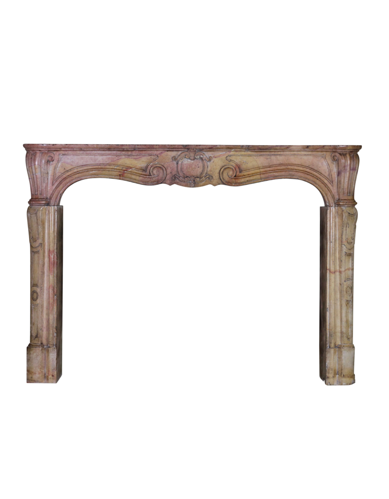 Created By Nature Hard Stone 18Th Century Period Vintage Fireplace Surround