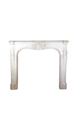 Small Carrara Fireplace Surround