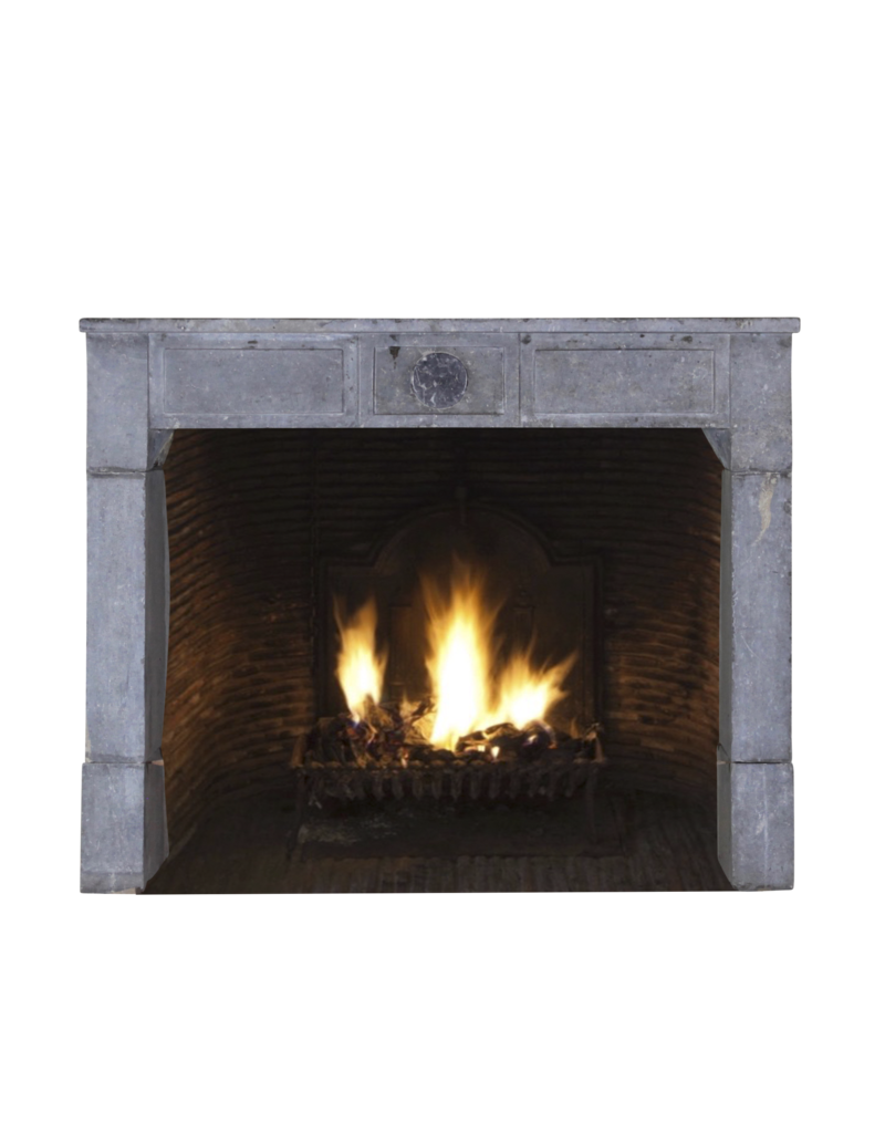 Timeless Art Deco Period Stone Fireplace Surround