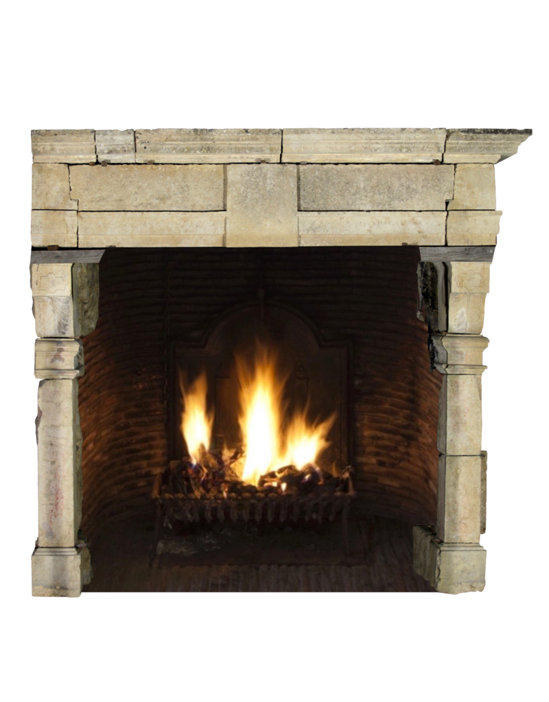 16Th Century Italian Castle Antique Fireplace Surround