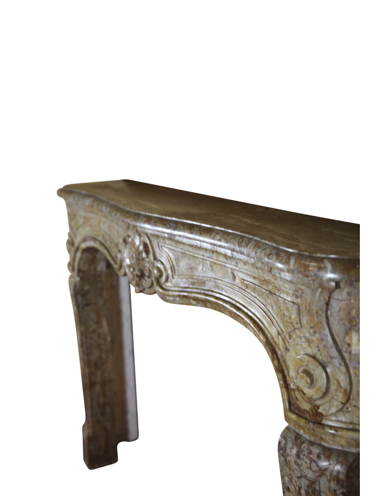 Strong Regency Period Original Marble Antique Fireplace Surround