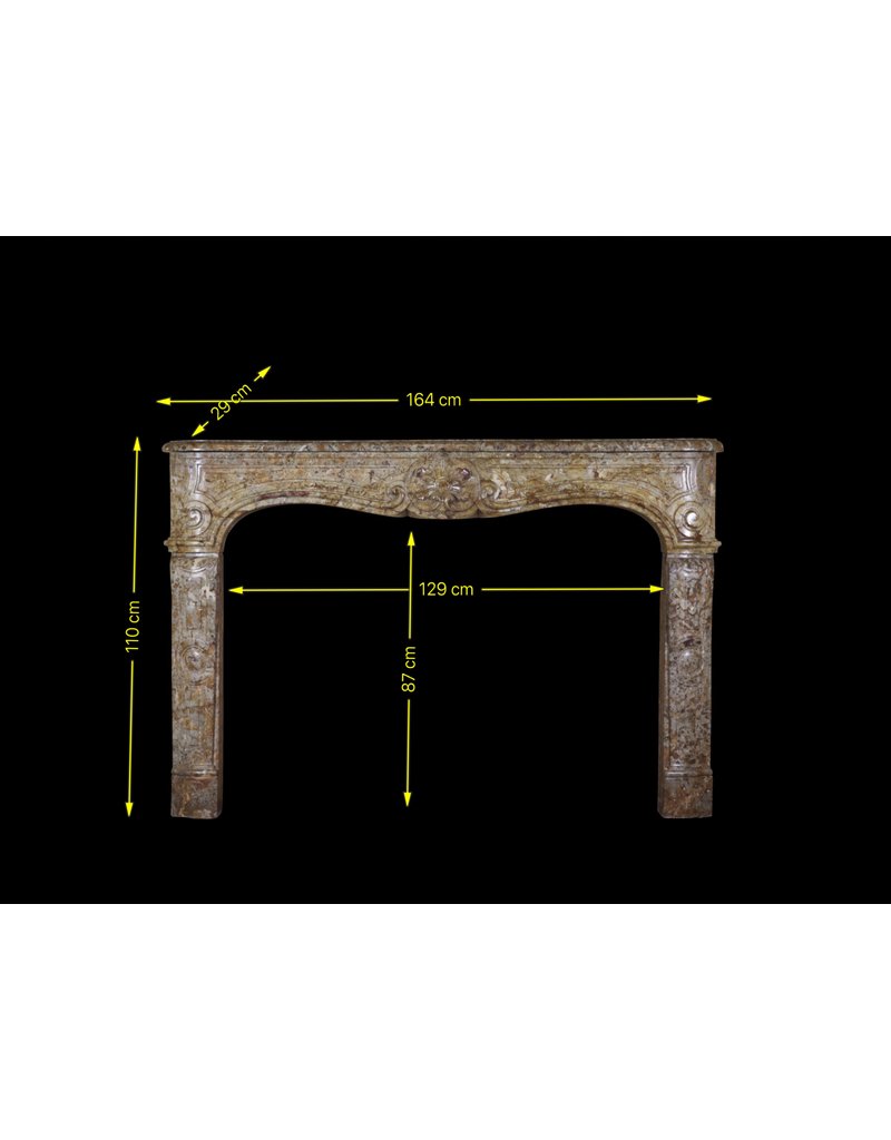 Strong Regency Period Original Marble Antique Fireplace Surround