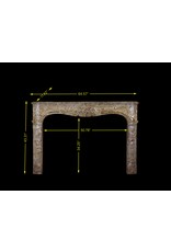 Maison Leon Van den Bogaert Markante originale antike Kaminumrandung aus Marmor aus der Régence-Zeit