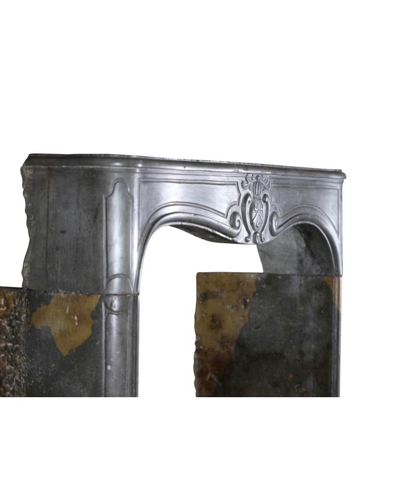 17Th Century Delicate French Chique Vintage Fireplace Surround