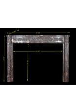 18Th Century Chique French Marble Fireplace Surround