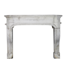 French Country Style Limestone Antique Fireplace Surround