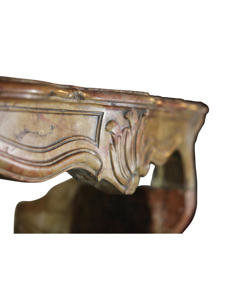 Maison Leon Van den Bogaert Elegante antike französische Kaminumrandung aus der Régence-Zeit