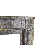 Maison Leon Van den Bogaert 18th Century Chic French Antique Fireplace Mantle