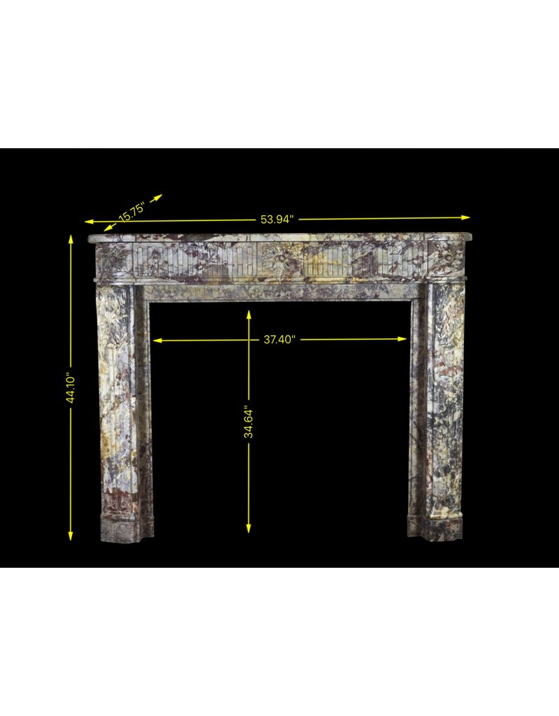 18. Jahrhundert Chique Französisch Antike Kamin Verkleidung
