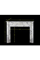 18Th Century Fine French Fireplace Surround In Marble