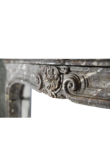 Maison Leon Van den Bogaert 18Th Century Classic Belgian Antique Fireplace Mantel