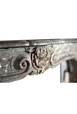 18Th Century Classic Belgian Antique Fireplace Mantel