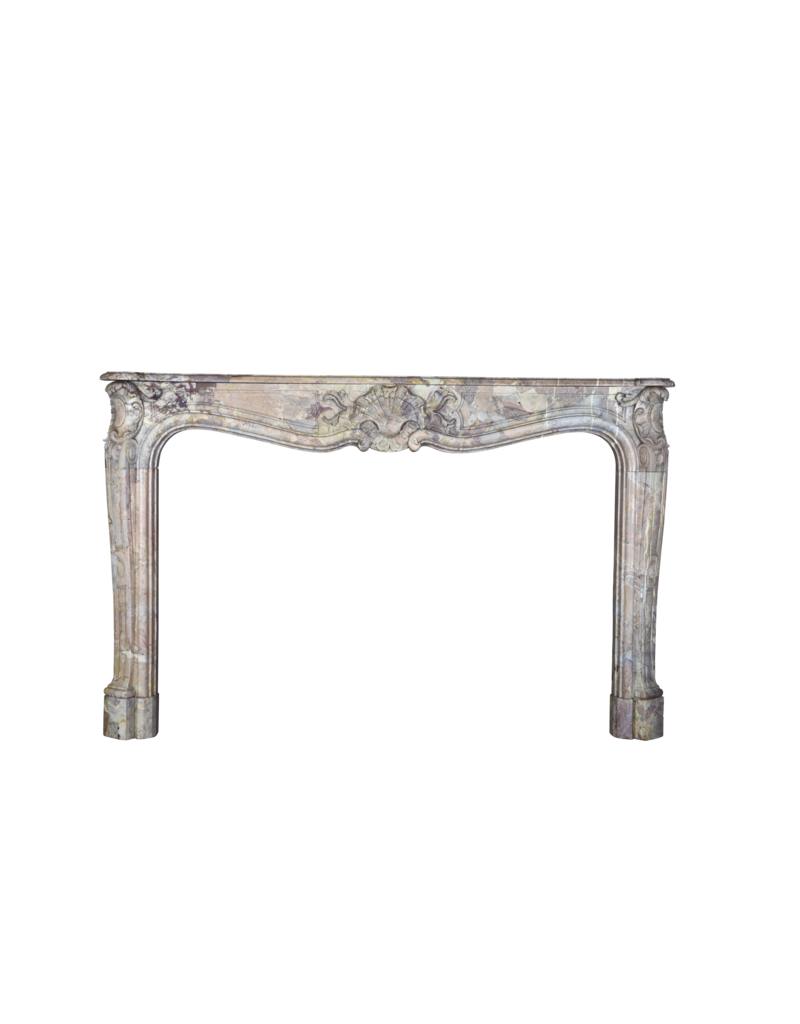 Royal Saracolin Marble Fireplace Surround