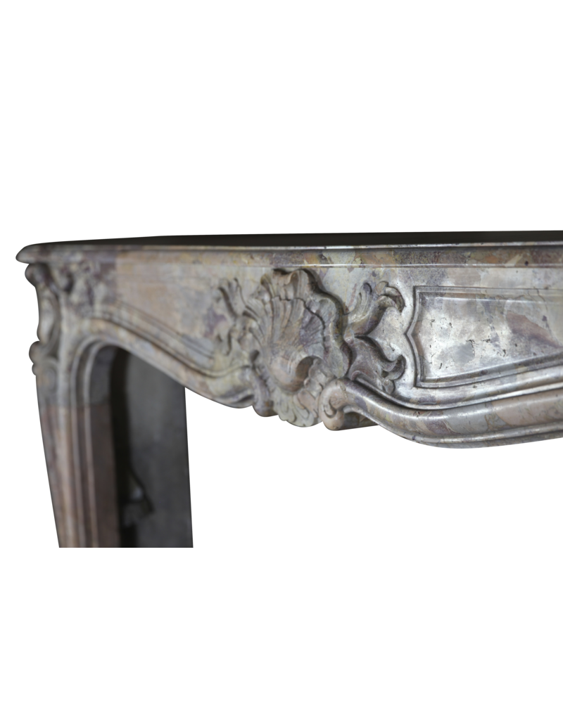 Royal Saracolin Marble Fireplace Surround