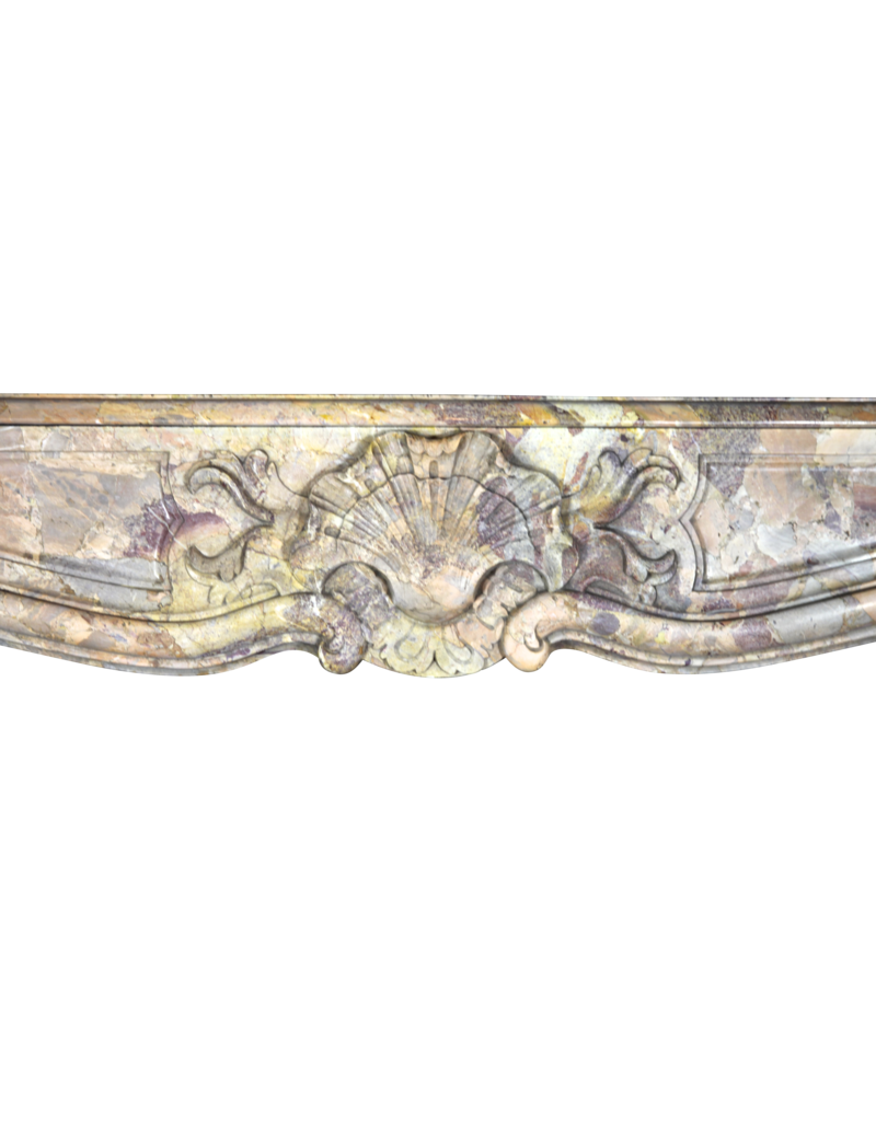 Royal Saracolin Marble Fireplace Surround