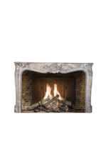 Royal Saracolin Marble Fireplace Surround